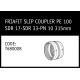 Marley Polyethylene Friafit Slip Coupler 315mm - T680008